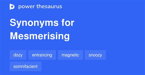 mesmerising synonym